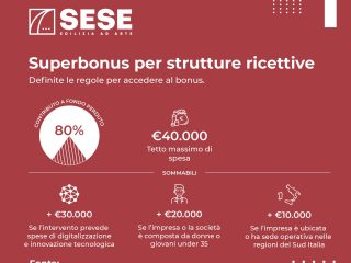 Superbonus per strutture ricettive