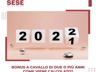 Bonus a cavallo di duo o più anni, come viene calcolato?